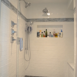 Basement remodeling shower