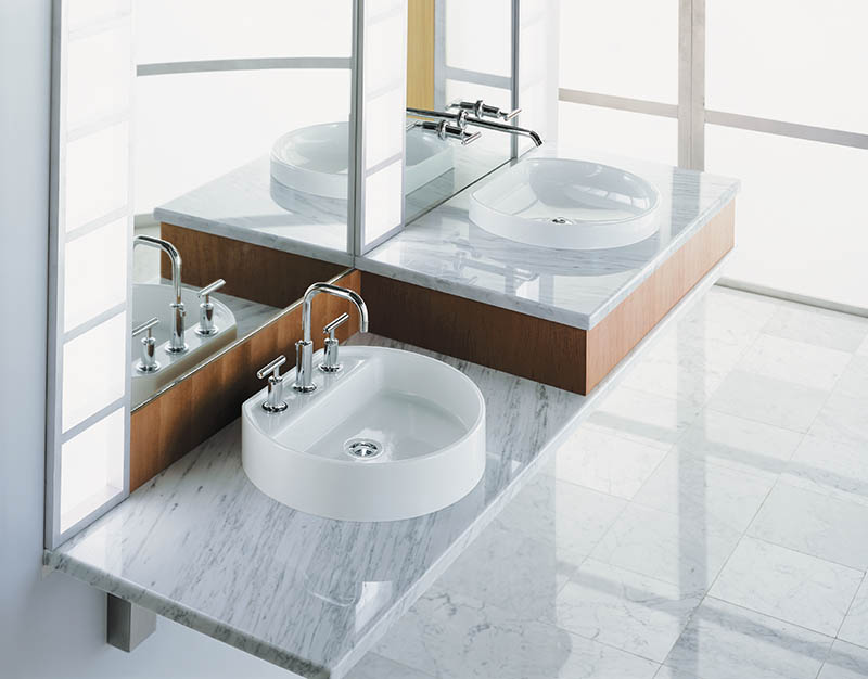 aging in place floating sink