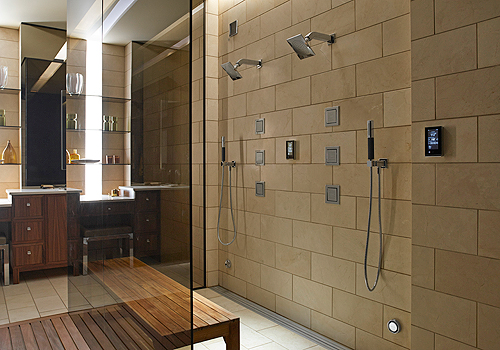Photo of steam shower