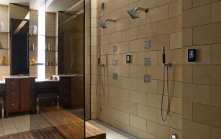 Universal Design steam shower by Kohler