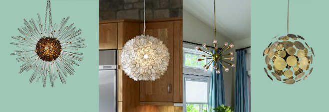 Mid-century modern light fixtures
