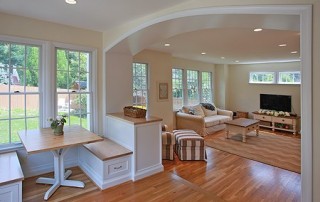 Remodeled Family Room Arlington