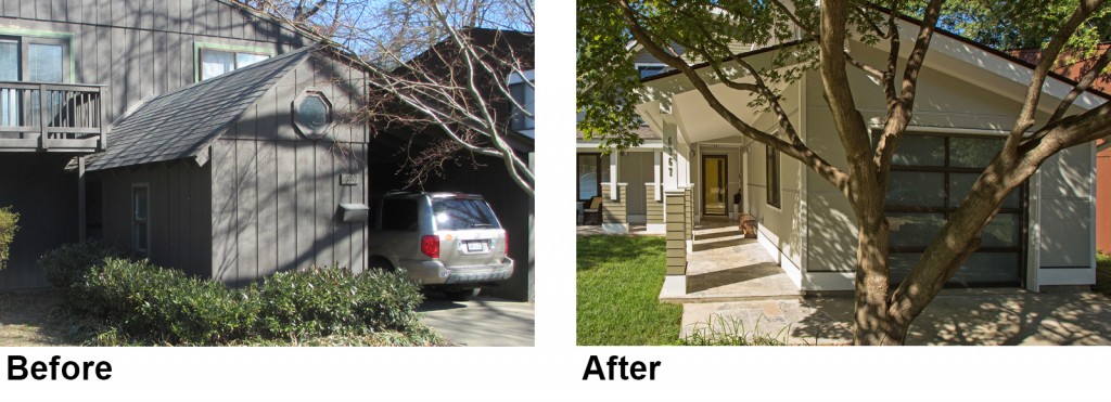 before & after remodeling photos of garage