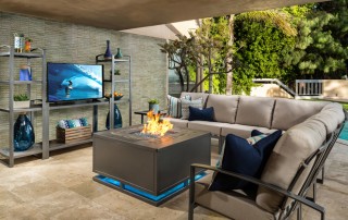 outdoor furniture setting