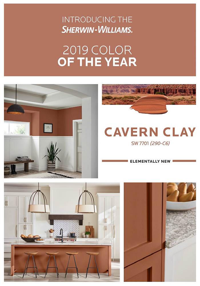 2019-Color-of-the-Year-Sherwin-Williams-Cavern-Clay-700×1000