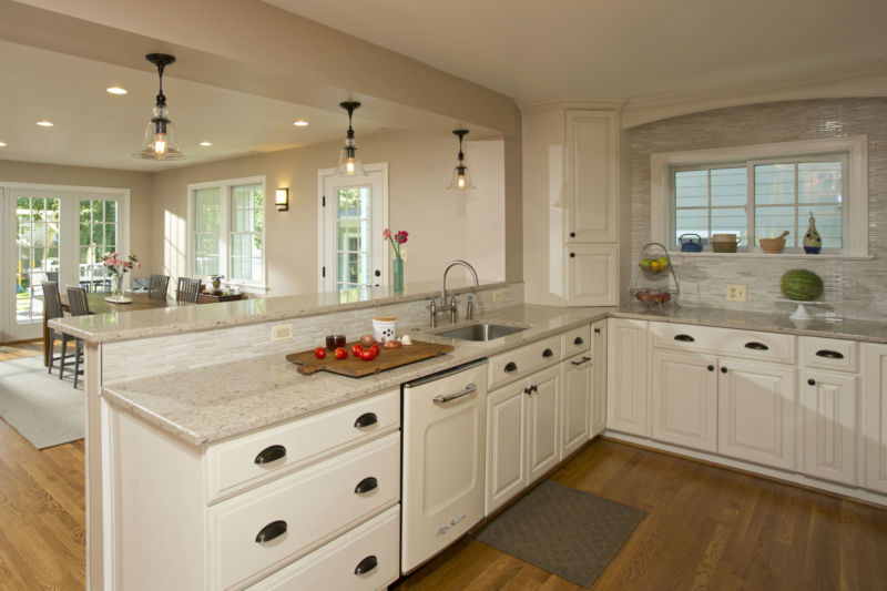 Open floor plan kitchen and great room
