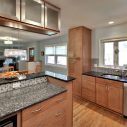 remodeled custom kitchen