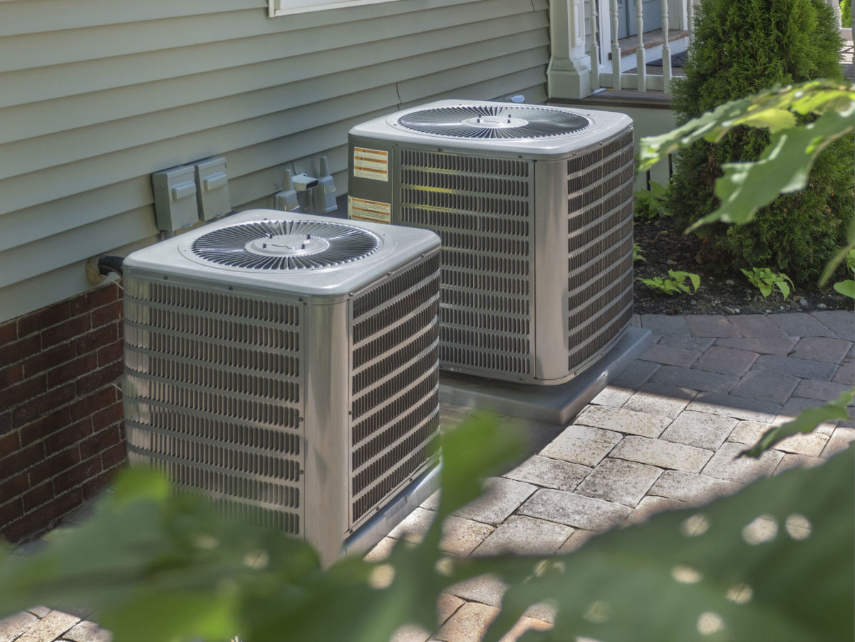 exterior heat pump air conditioner units