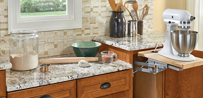 Marble counter material