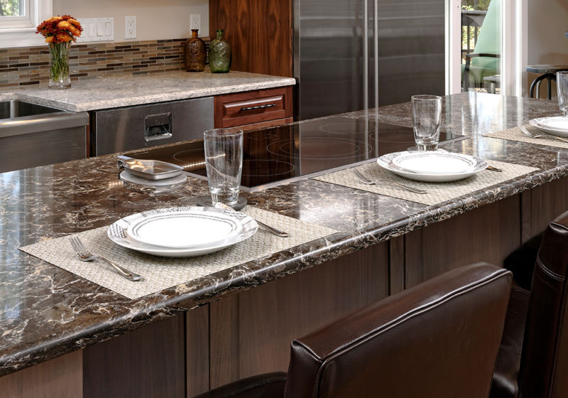 Granite counter material