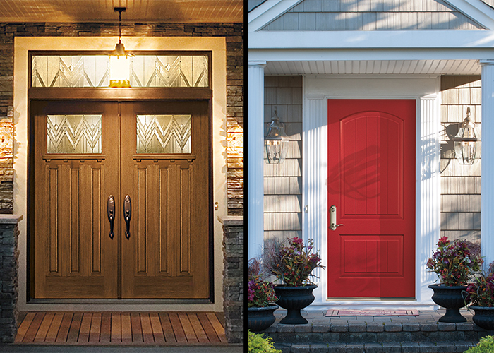 Front doors for curb appeal