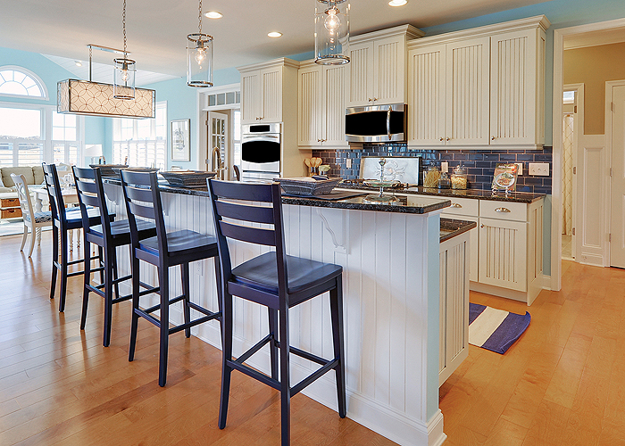 island ideas: multiple counter heights