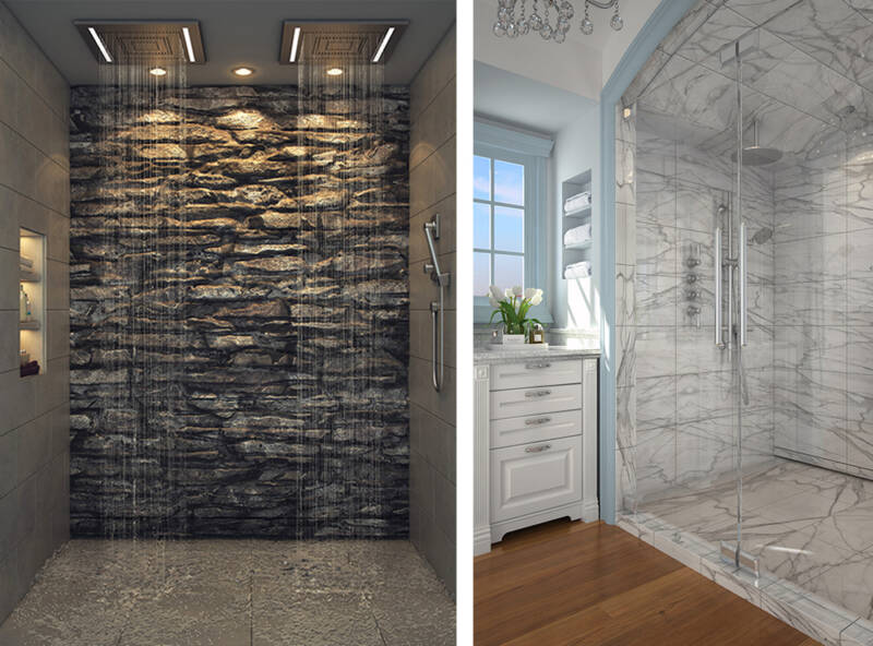 Accessible walk-in showers