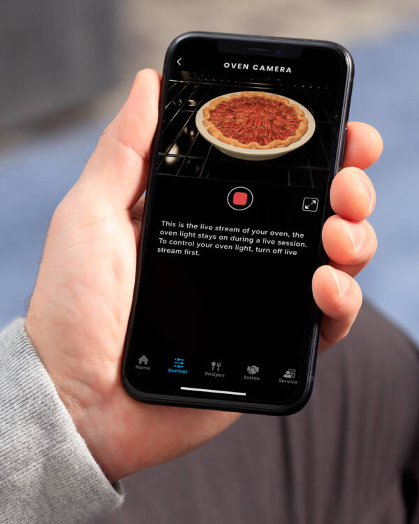 smart phone oven app