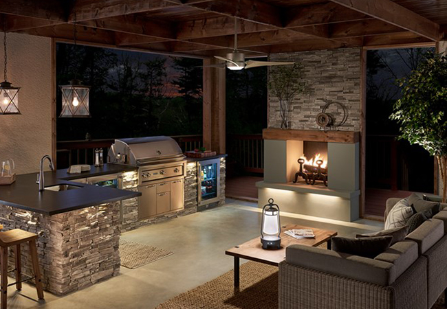 Outdoor kitchen